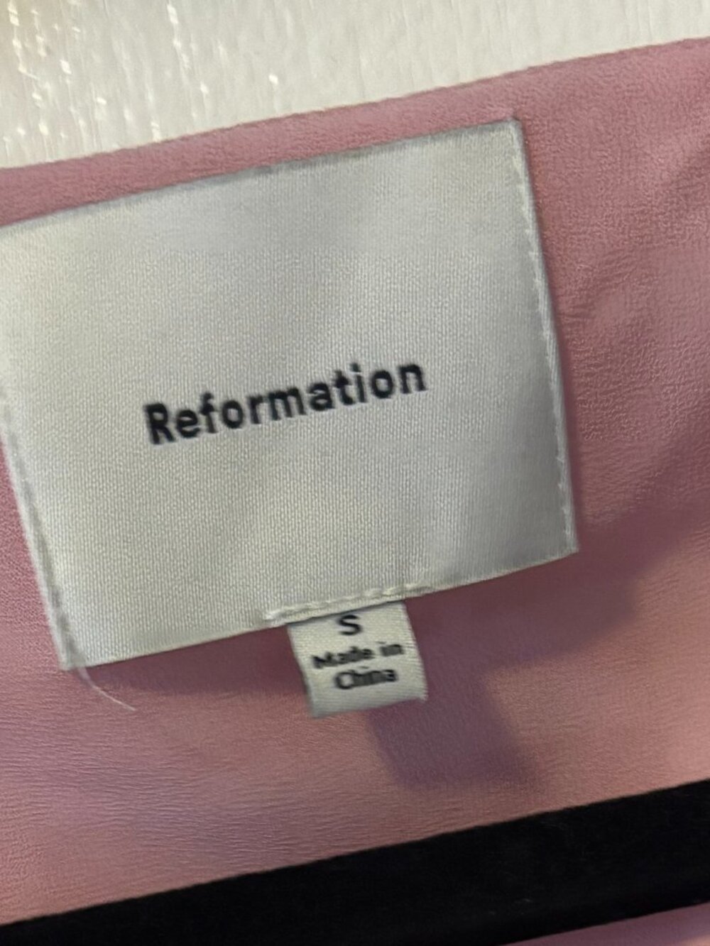 Reformation Dale Dress in Rosa Plaid, Size Small - Picture 3 of 5